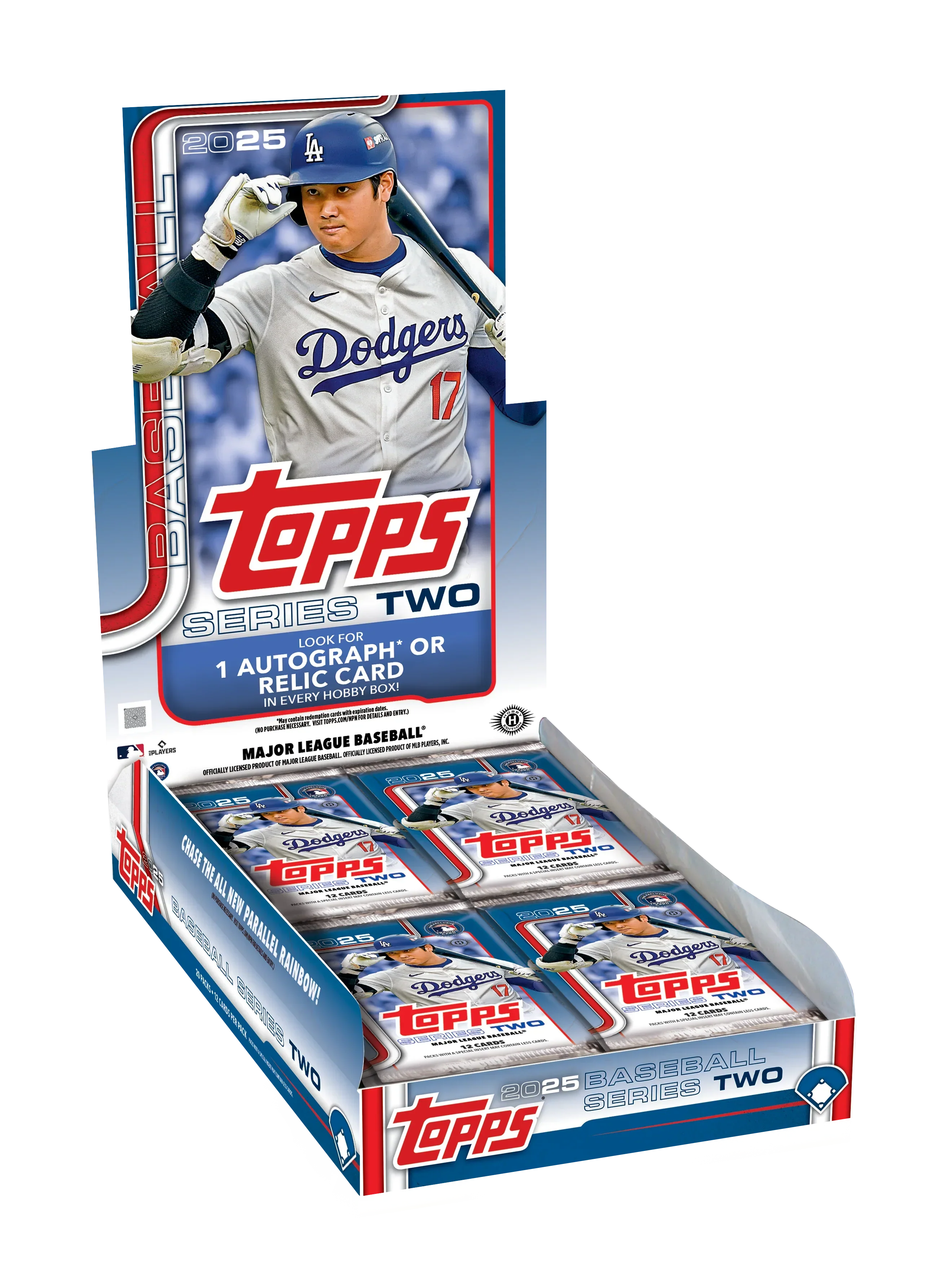 2025 Topps Series 2 Baseball Hobby 12 Box Case