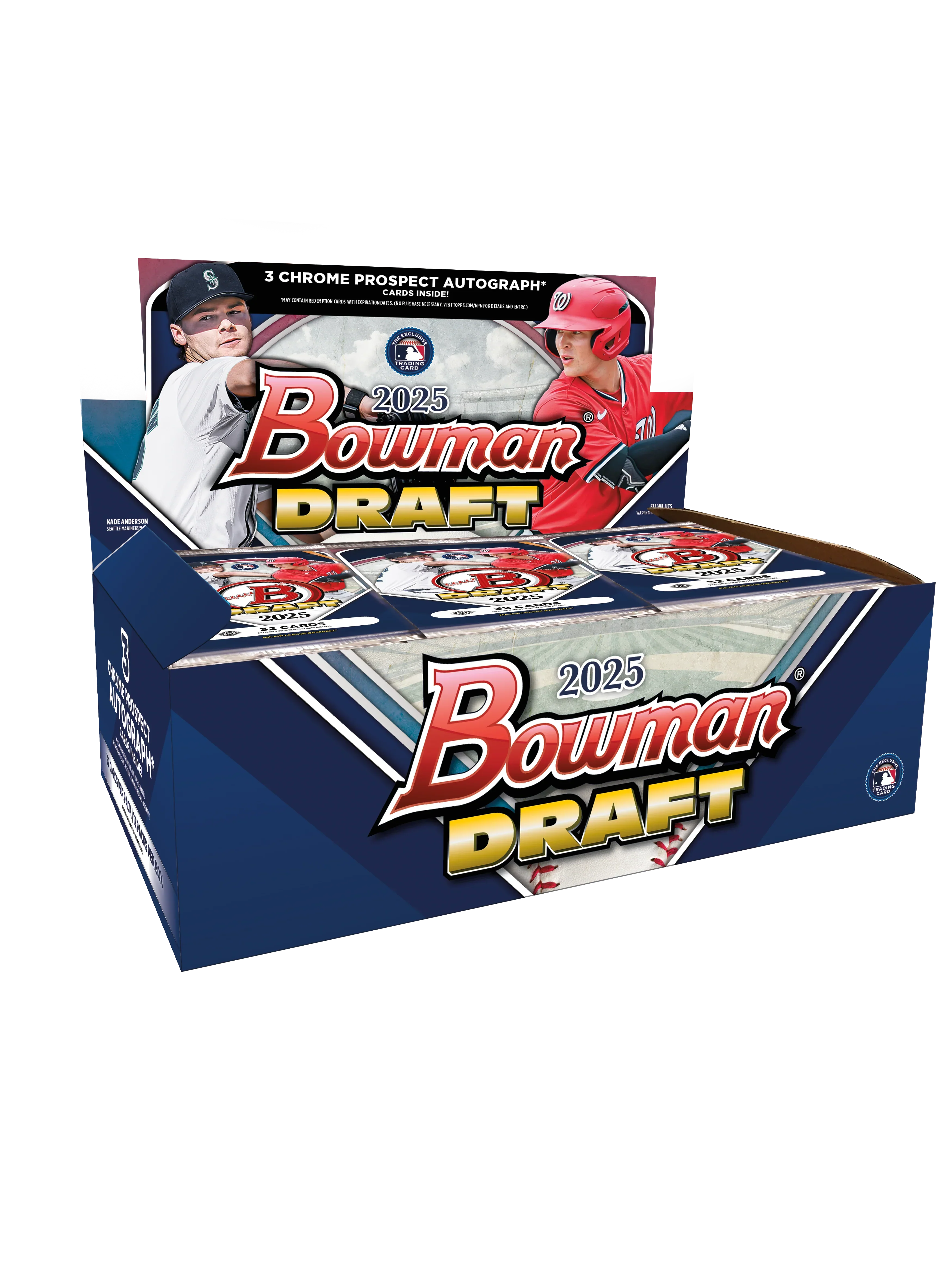 2025 Bowman Draft Baseball Hobby Jumbo 8 Box Case