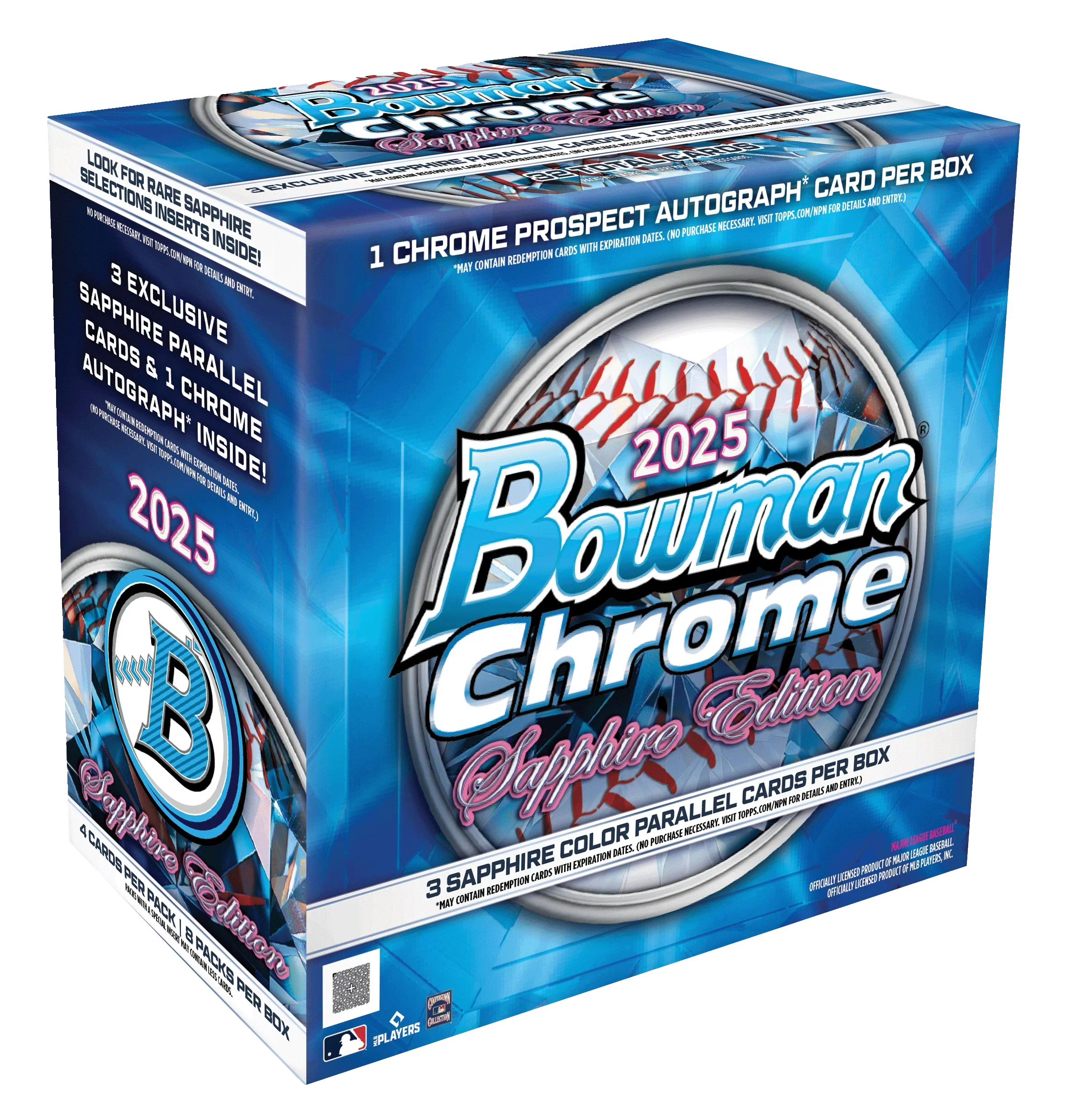 2025 Bowman Chrome Sapphire Baseball Hobby Box