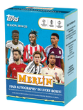 2024-25 Topps UEFA Club Competitions Merlin Chrome Soccer Blaster 40 Box Case
