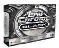 2025 Topps Chrome Black Baseball Hobby 12 Box Case